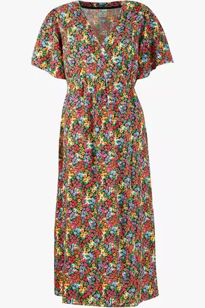 Frugi Maura Maternity & Nursing Floral Wrap Dress