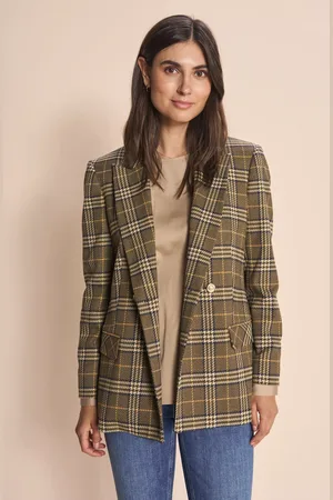 Mos Mosh Wanda Twill Check Blazer