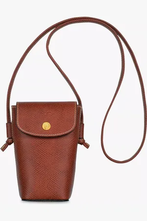 Longchamp Épure Leather Cross Body Phone Pouch