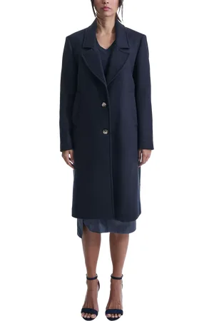James Lakeland Wool Blend Tailored Coat