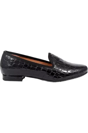 JONES BOOTMAKER Solene Leather Smart Slip On Pumps