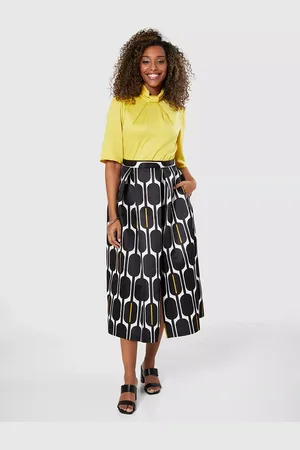 Closet Full Skirt Midi Dress