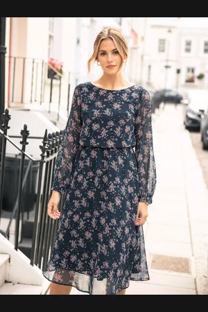 Alie Street Marissa Ditsy Floral Midi Dress