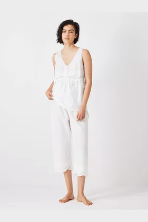 John Lewis Bobbie Tank And Cropped Bottoms Pyjama Set