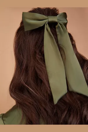 Rewritten Satin Hair Bow