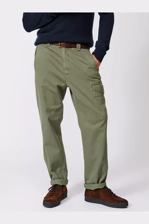 Aubin Elsham Cotton Cargo Trousers
