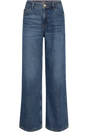Mos Mosh Dara Lititi High Waisted Wide Leg Jeans