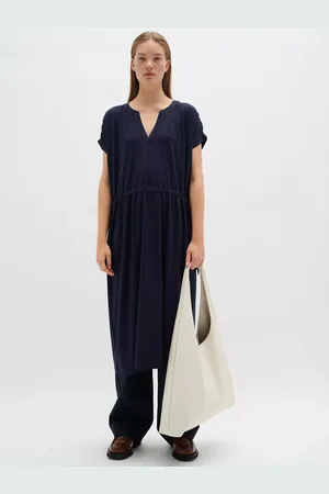 INWEAR Kasial Short Sleeve Midi Dress