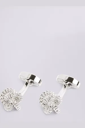 Moss Fancy Brass Knot Cufflinks