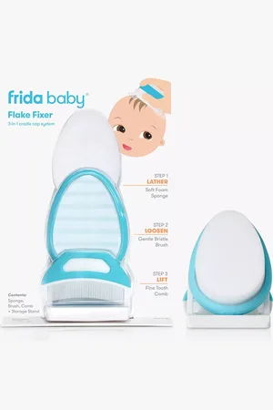 FRIDABABY Flake Fixer Cradle Cap Brush Set