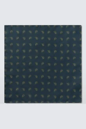 John Lewis Silk Spaced Paisley Pattern Pocket Square