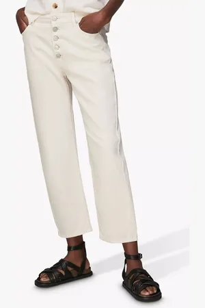 Whistles Hollie Button Front Jeans