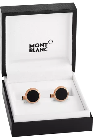 Montblanc Round Onyx Cufflinks