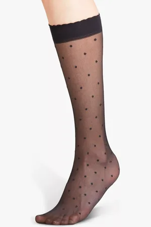 Falke 15 Denier Dot Knee High Hold Ups