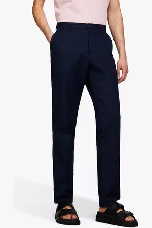 Sisley Slim Fit Cotton Twill Trousers