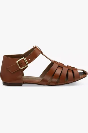 Ravel Galston Leather Flat Sandals