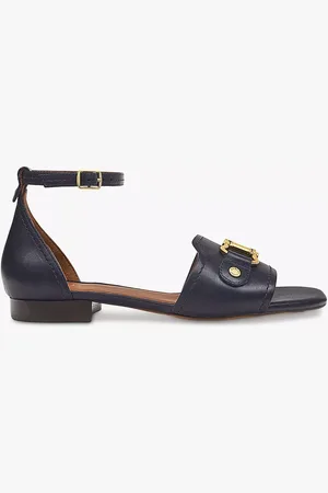 Radley Linden Crescent Stirrup Strap Leather Sandals