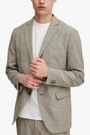 Casual Friday Bille Linen Mix Single Breasted Blazer