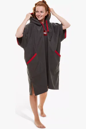 Red Quick Dry Changing Robe