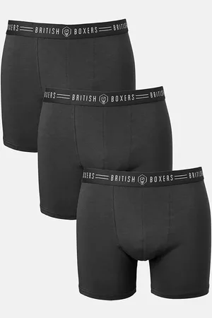 British Boxers Cotton Trunks, Pack of 3