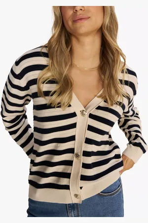 Mos Mosh Kisana Stripe Organic Cotton Cardigan