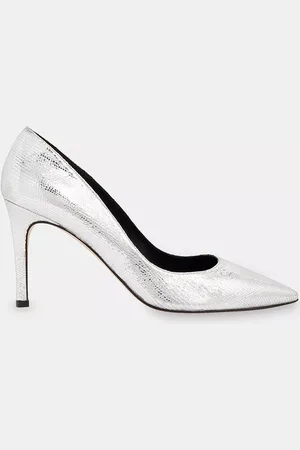 Whistles Corie Textured Heeled Pumps