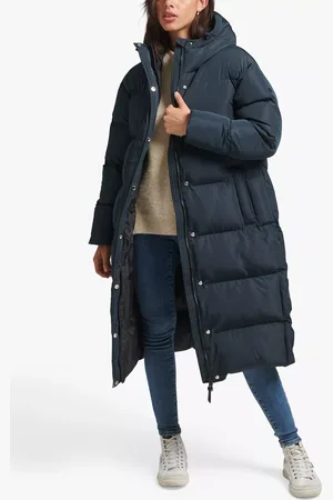 Superdry Hooded Longline Puffer Coat