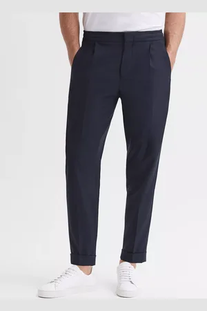Reiss Brighton Pleated Relaxed Trousers