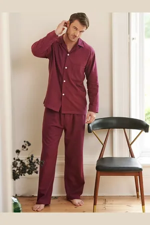British Boxers Herringbone Brushed Cotton Pyjamas