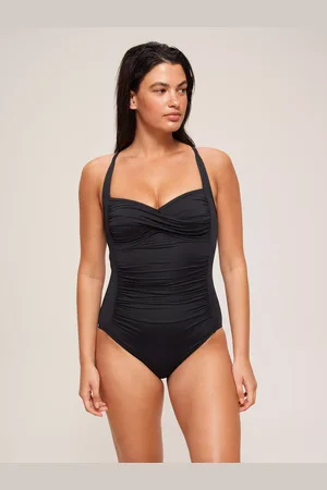 Seafolly Plain Twist Front Swimsuit