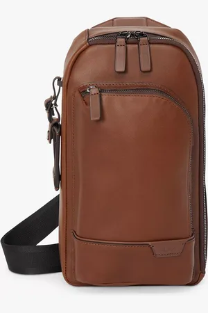 Tumi Gregory Sling Leather Bag
