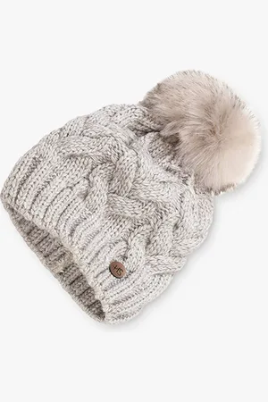 HotSquash Fisherman Knit Wool Beanie Hat