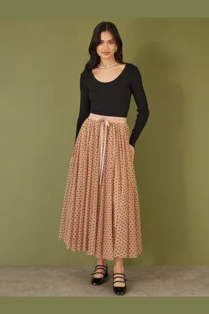 Yumi Tulle Mesh Skirt