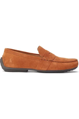 Ralph Lauren Reynold Suede Moccasin Loafers