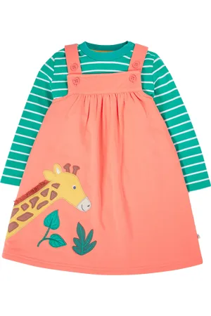 Frugi Baby Paige Pinafore Dress & Top