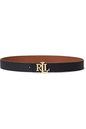 Ralph Lauren Lauren Pebble Leather Reversible Regular Belt