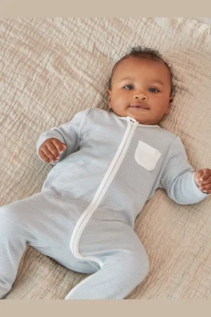 Mori Baby Clever Zip Pocket Sleepsuit