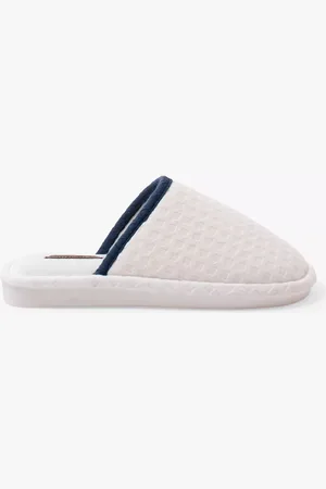 PRETTY YOU Gia Waffle Mule Slippers