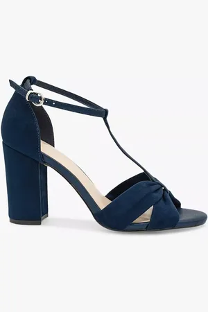 Paradox London Indiana High Block Heel T-bar Sandals