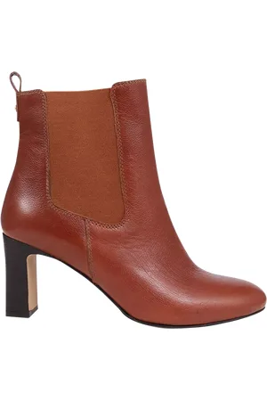 JONES BOOTMAKER Kalista Leather Heeled Ankle Boots