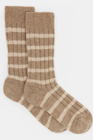 Hush Puppies Stripe Wool Blend Socks