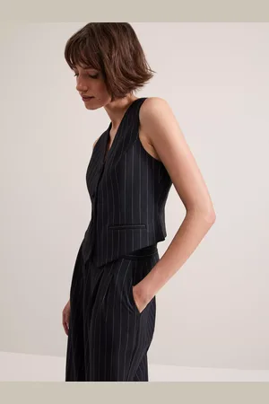Phase Eight Pia Pinstripe Waistcoat