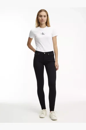 Calvin Klein Mid Rise Skinny Jeans