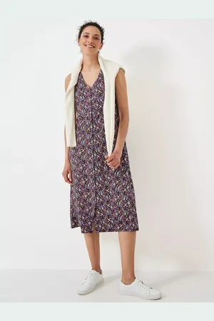J.Crew Alyssa Sleeveless Button Through Dress