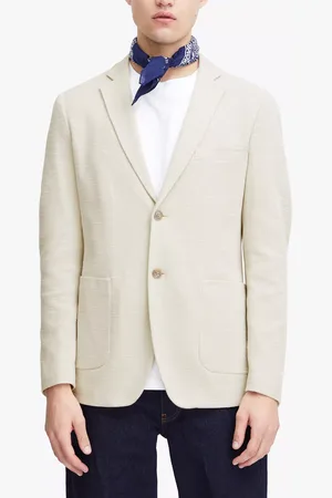 Casual Friday Bille Slub Yarn Single Breasted Blazer