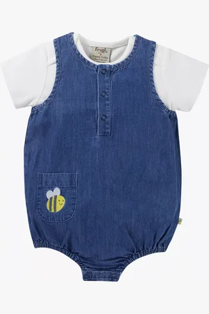 Frugi Baby Cadgwith Organic Cotton Romper Outfit