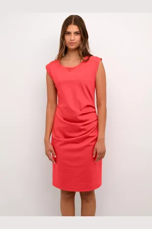 Kaffe India Cocktail Sleeveless Fitted Dress