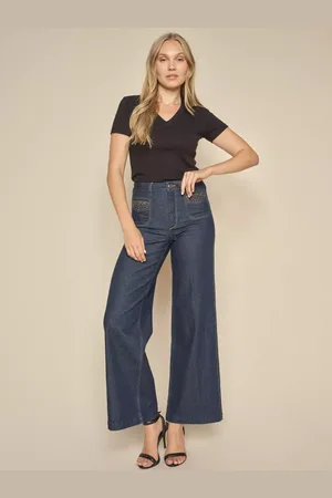 Mos Mosh Colette Axeli Wide Leg Jeans