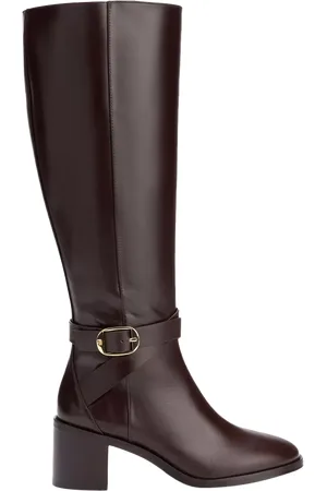 Stuart Weitzman Esme Leather Long Heeled Boots