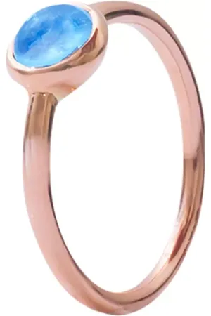 London Road 9ct Rose Gold Pimlico Bubble Stacking Ring